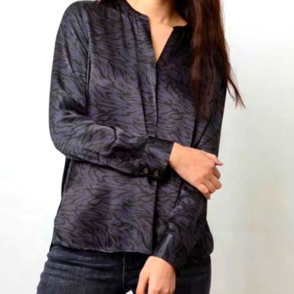 Rails Tops - Rails Pearl Ash Marbled Tiger top